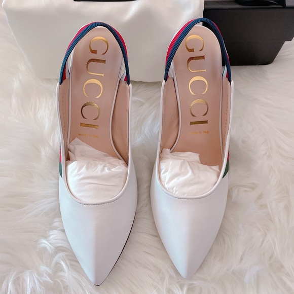 Gucci web bee pumps - Picture 2 of 9